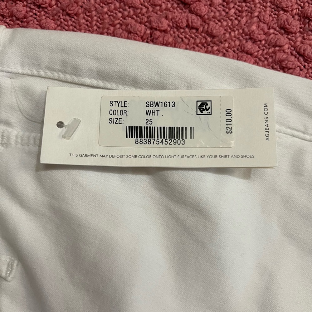 AG Adriano Goldschmied Women's Caden Tailored Trouser White - Picture 4 of 8